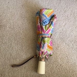 Coach umbrella